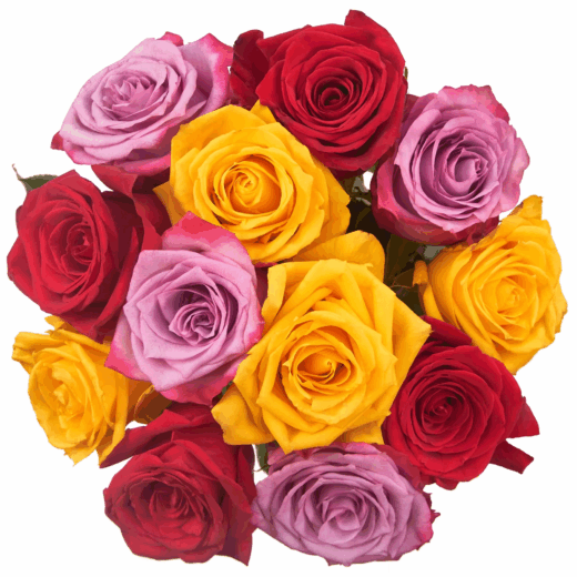 FRESH CUT FLOWERS BOUQUET WITH FREE NOTE