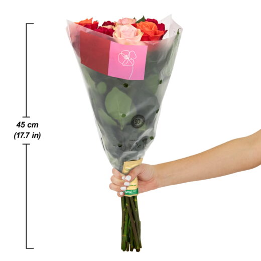 FRESH CUT FLOWERS BOUQUET WITH FREE NOTE