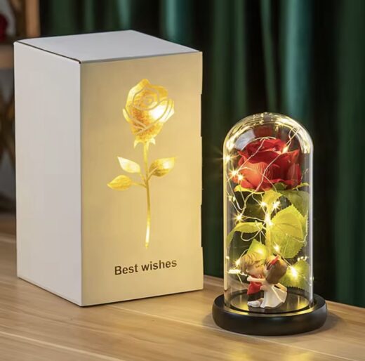 ARTIFICIAL GLASS FLOWER