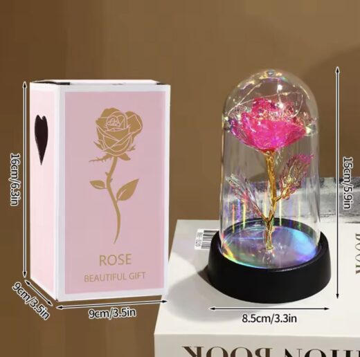 ARTIFICIAL GLASS FLOWER