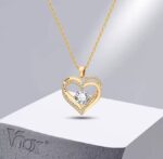 VNOX HEART NECKLACE FOR WOMEN