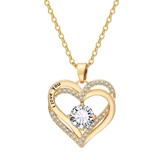 VNOX HEART NECKLACE FOR WOMEN