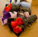 ARTIFICIAL FLOWER ROSE SOAP BOUQUET