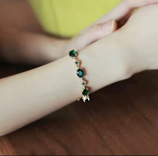 LUXURY RHINESTONE CRYSTAL BRACELET FOR WOMEN
