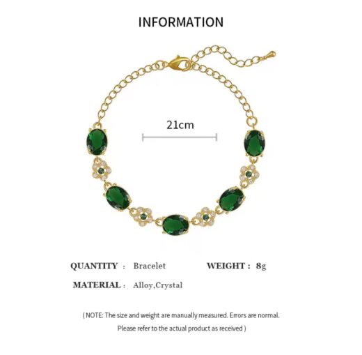 LUXURY RHINESTONE CRYSTAL BRACELET FOR WOMEN