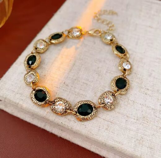 LUXURY RHINESTONE CRYSTAL BRACELET FOR WOMEN