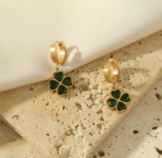 GANEMLY CRYSTAL EARRINGS FOR WOMAN