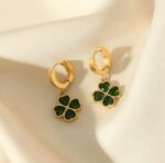 GANEMLY CRYSTAL EARRINGS FOR WOMAN