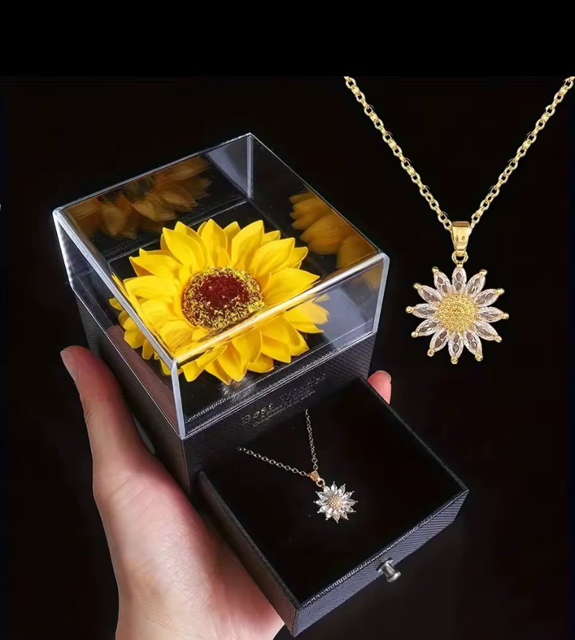 SUNFLOWER NECKLACE