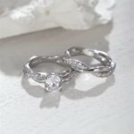 FEMALE ROUND ZIRCON RING
