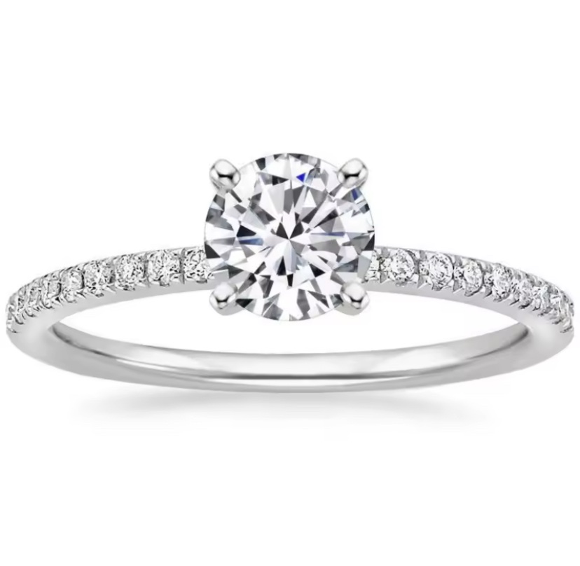 DAZZLING ROUND RING