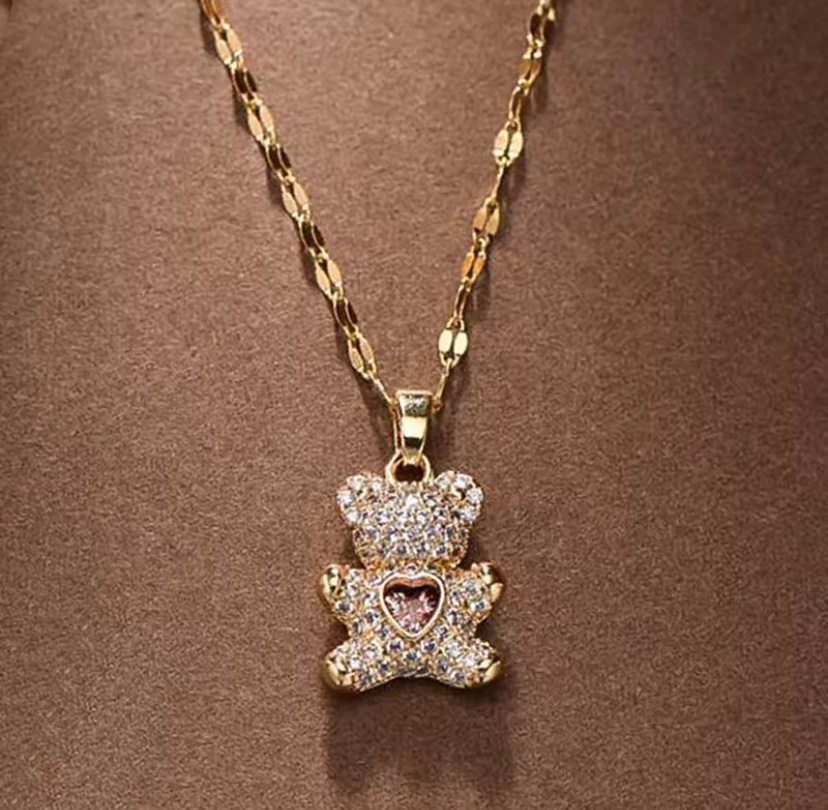TEDDY BEAR NECKLACE