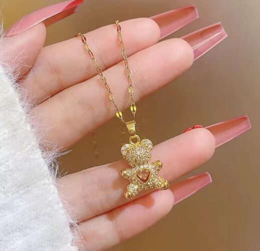 TEDDY BEAR NECKLACE