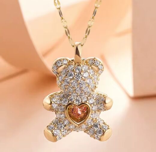 TEDDY BEAR NECKLACE