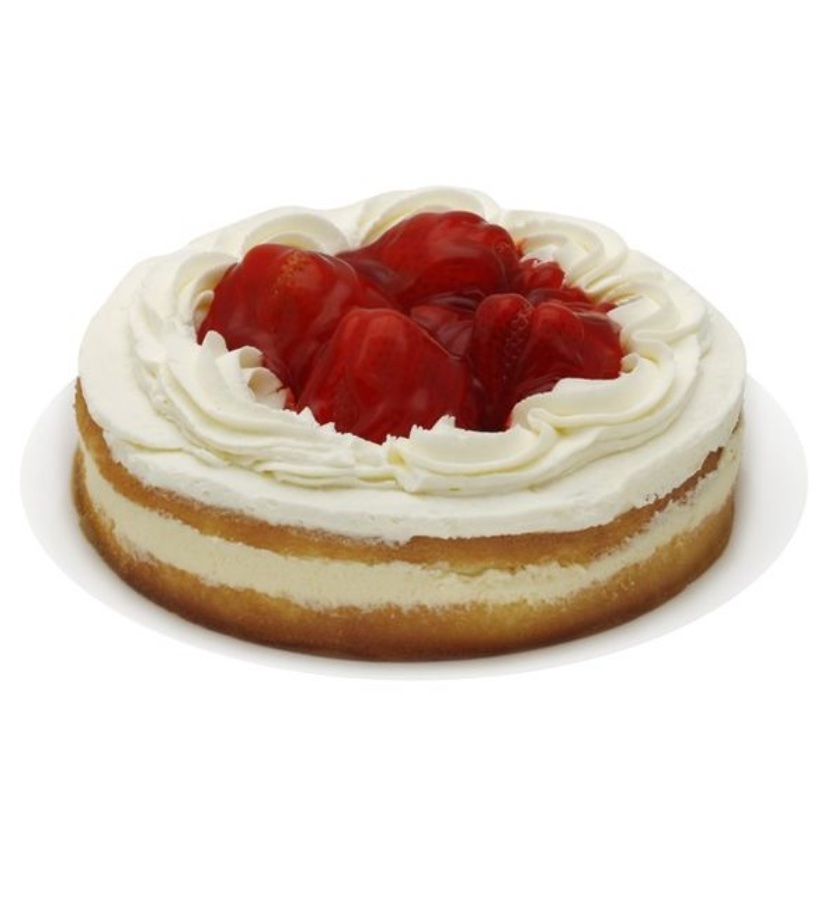 STRAWBERRY CREAM 8 inches CAKE
